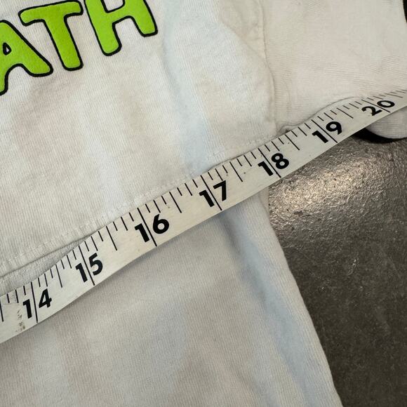 Vintage Y2k Disney Spirit Jersey Youth Baby Yoda Large 10/12 Longsleeve White - Picture 4 of 5